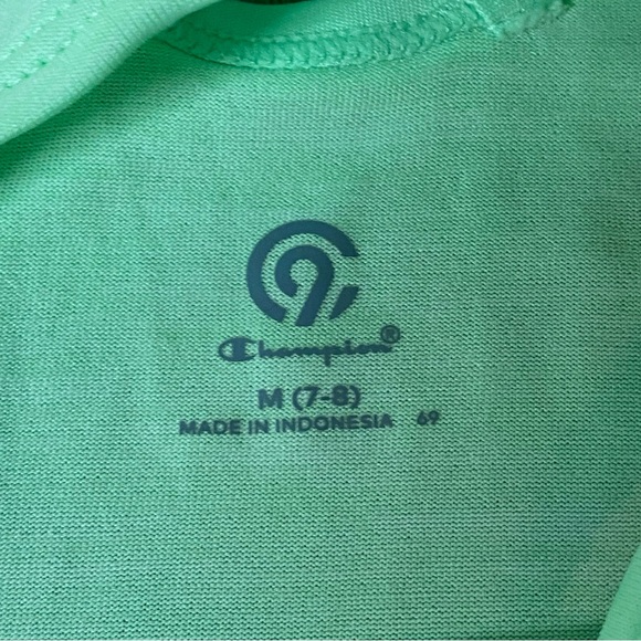 Champion Kids Tank Tops Coral & Mint Girl’s Medium 7-8 - Picture 4 of 5